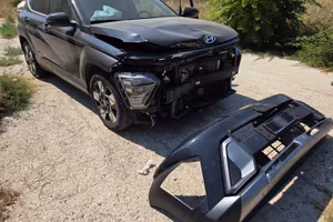 Hyundai Kona 2023 incidentata