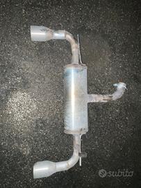 Terminale stile golf gti OMOLOGATO