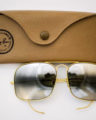 Ray-Ban B&L Caravan 58mm Vintage 70s Lenti Tru-Pil