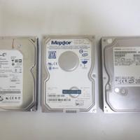 Lotto 3 HARD DISK 3.5” Sata 500 250 160 Gb. Perfet