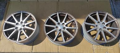 SET 3 CERCHI IN LEGA ORIGINALI RANGE ROVER DISCOVE