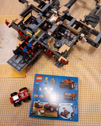 lego originale 60461 trattore e rimorchio