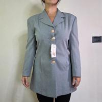 Blazer donna grigio Made in Italy-50-Marie Claire