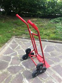 Carrello per scale con 3 ruote