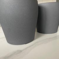 Coppia di Portavasi Persillade Grigio