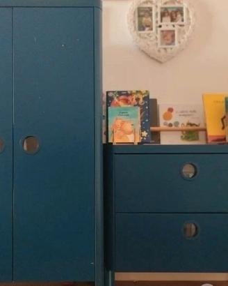 Armadio e cassettiera Ikea per camera bambini