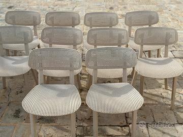 Nr. 10 Sedie da giardini