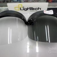 Visiera casco jet ribaltabile fumè / trasparente