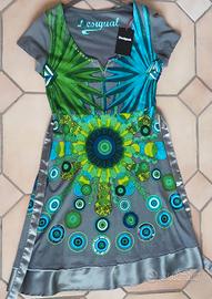 Vestito corto Desigual in cotone nuovo