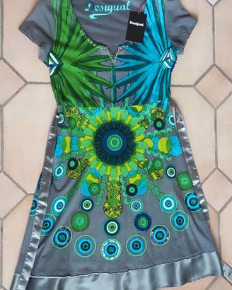 Vestito corto Desigual in cotone nuovo