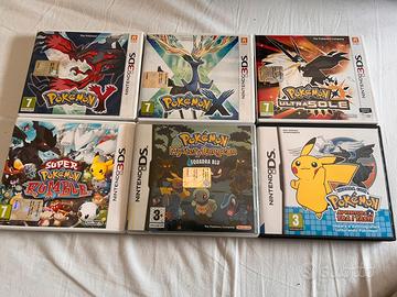 Giochi pokemon ds e 3ds