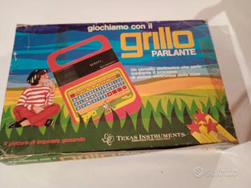 Grillo parlante gioco vintage anni 80