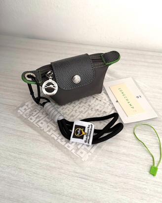 Portamonete Borsellino Longchamp Graphite