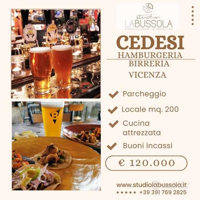 Attività / Licenza di 200 m² con 2 locali a Vicenz