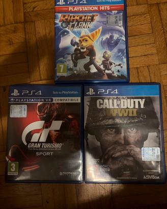 3 titoli per PS4
