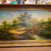 quadro 1800 inglese cornice coeva 