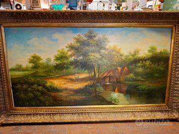 quadro 1800 inglese cornice coeva 