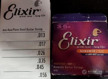 corde Elixir chitarra acustica
