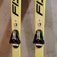 Sci 140 cm Fischer race RC4 e attacchi 