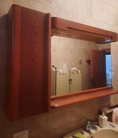 Mobile e accessori arredo bagno in legno