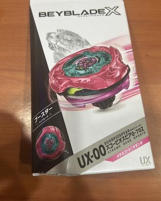 Scorpio spear metal coat takara tomy beyblade X