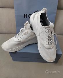 Sneakers estive Hogan bianco totale taglia n. 44