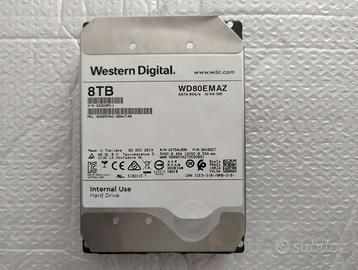 hard disk wd 8tb sata wd80emaz
