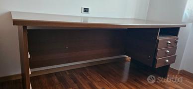 Scrivania 180 x 80 2 cassetti