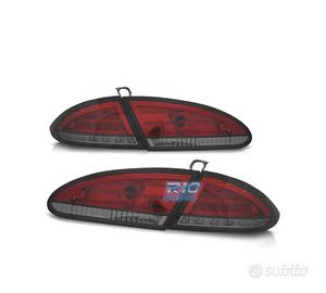 FANALI SEAT LEON 1P 04-09 LED ROSSO AFFUMICATO