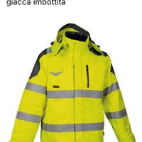 Giaccone parka Cofra ad alta visibilità