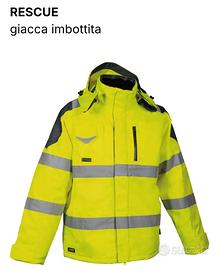 Giaccone parka Cofra ad alta visibilità