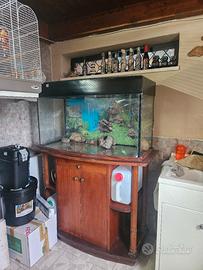 Acquario 300 litri con mobile su misura 