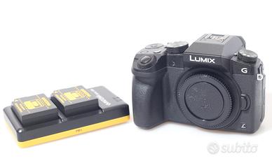 FOTOCAMERA DIGITALE MIRRORLESS PANASONIC G7. CORPO