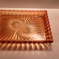 2 Vassoi cristalli Baccarat " Bambous Tors"