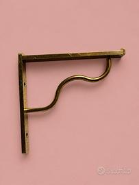 Mensole in ottone vintage