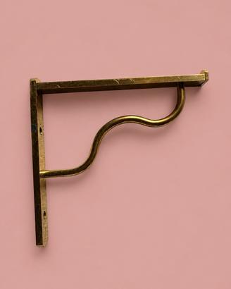 Mensole in ottone vintage