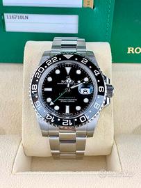 Rolex 116710ln FullSet 2018 Cromalight NEGOZIO