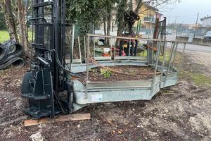 S25 Piattaforma raccolta per escavatore o muletto