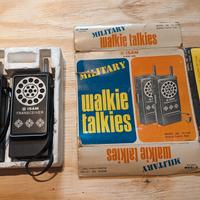 Walkie talkie vintage anni '70