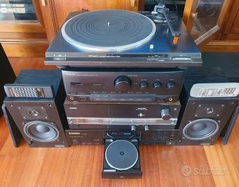 IMPIANTO STEREO CON DOPPIO PIATTO