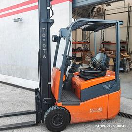 Carrello elevatore elettrico Toyota 1,5