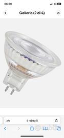 osram faretti GU5.3 LED, classe E. 6faretti totali