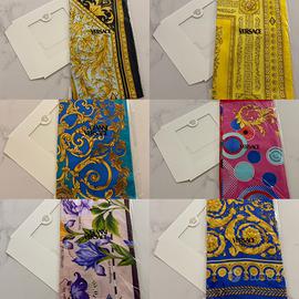 Foulard seta vintage Gianni Versace 90x90 nuovi