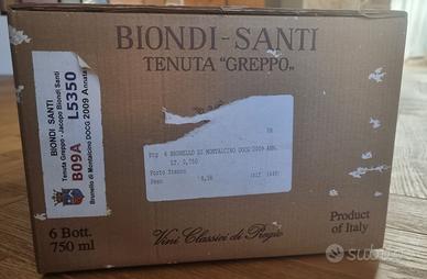 Brunello di Montalcino 2009 Annata – Biondi‑Santi