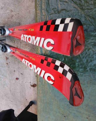 SCI VOLKL E ATOMIC +  SCARPONI ROSSIGNOL E WIDEZE