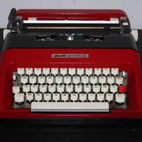 Olivetti Lettera 35 – Personalizzata Rosso & Nero
