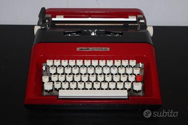 Olivetti Lettera 35 – Personalizzata Rosso & Nero