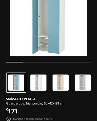 SMASTAD IKEA AZZURRO BAMBINI 