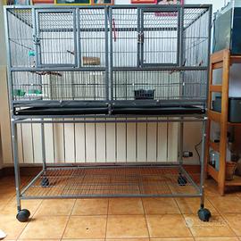 2 Gabbie per uccellini leggi bene