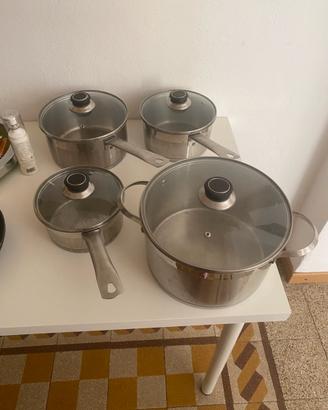 Set pentole INDUZIONE